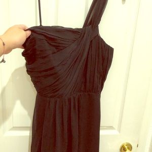 Ann Taylor Serena Twist One Shoulder Dress